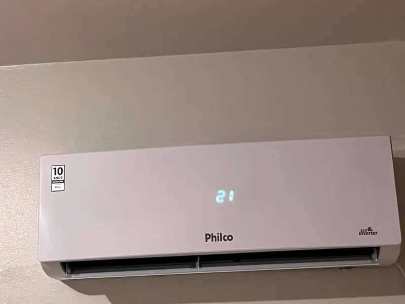 Split inverter Philco instalado em residência em Barra Velha, SC